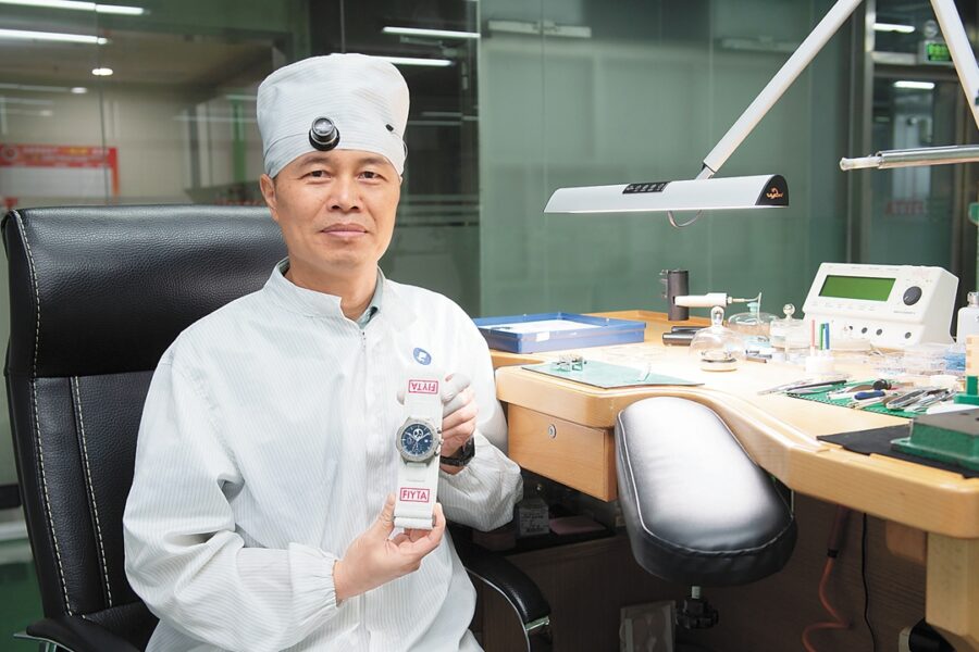 Liu Zhonghua avec FIYTA Aeronautics Shenzhou
